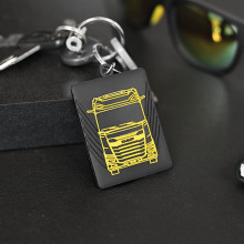 DAF Sleutelhanger - Soft PVC