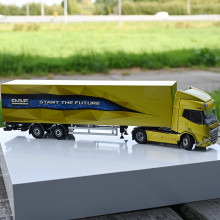 DAF XD 4x2 Truck en Trailer - 1:50 (Tekno)