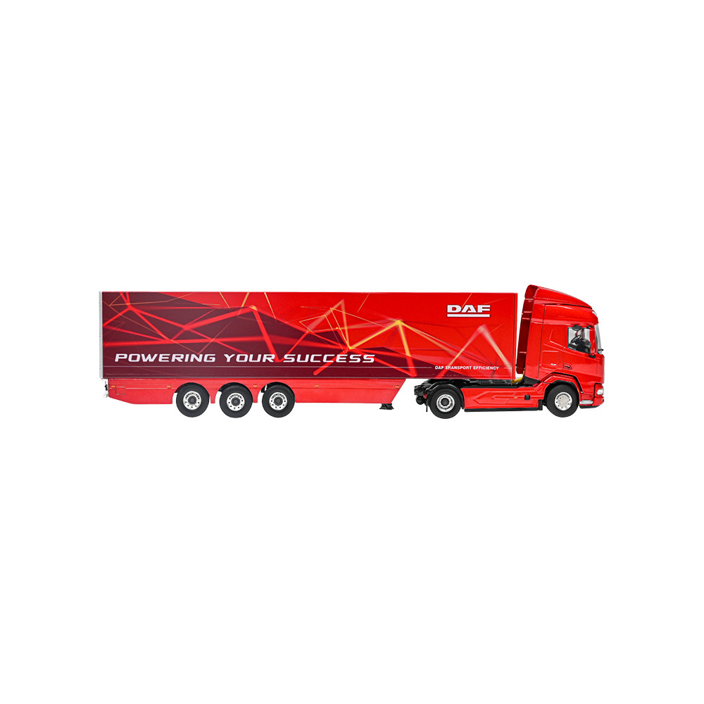 DAF XF truck and trailer - 1:50 (WSI) 